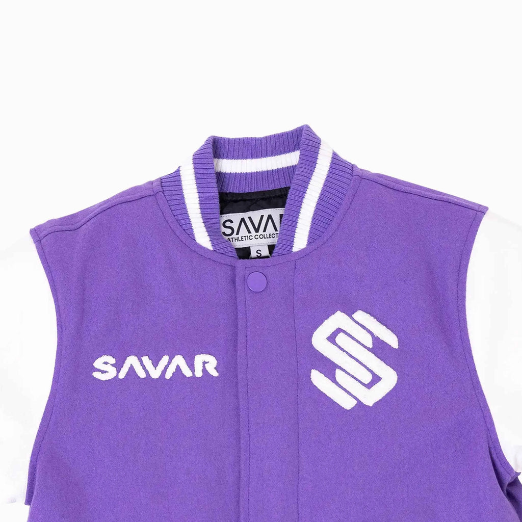 Women's Circle Wool Varsity Jacket
