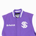 Women's Circle Wool Varsity Jacket