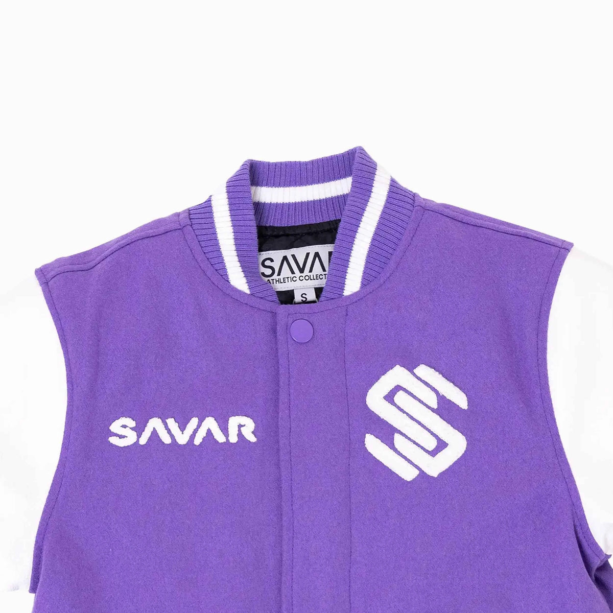 Women's Circle Wool Varsity Jacket