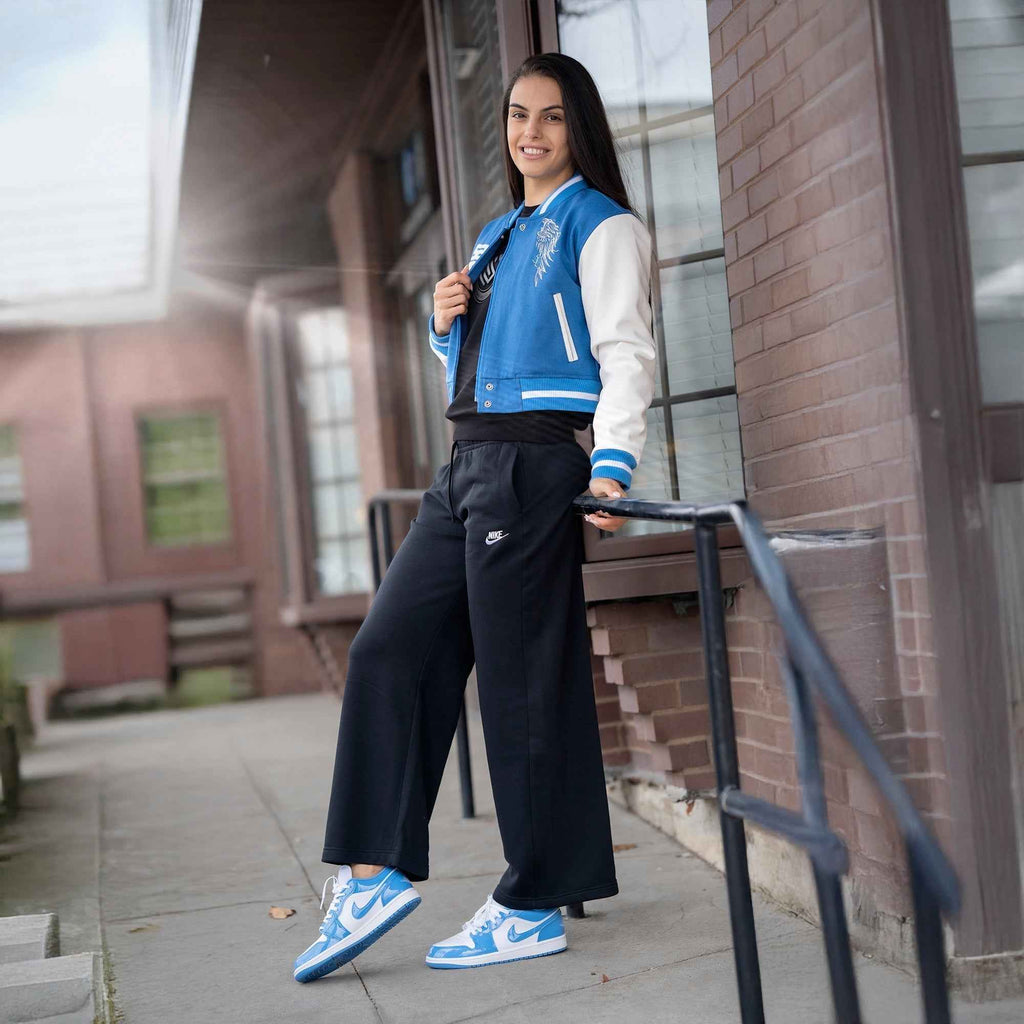 Women's Wings Wool Varsity Jacket