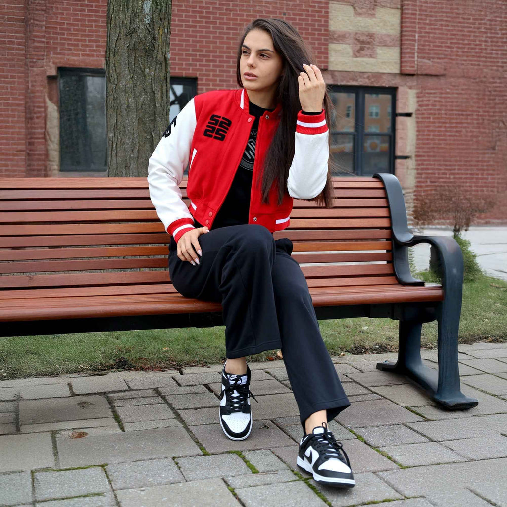 Women's Wings Wool Varsity Jacket