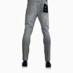 Pantalón Vaquero Liso Ajustado para Hombre