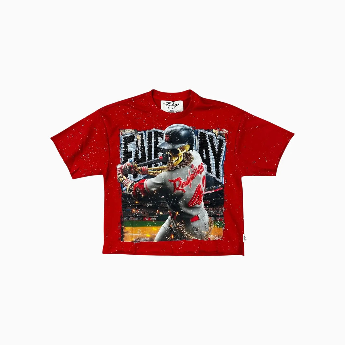 Kid's Fair Play F Terry Cropped T-Shirt