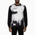 Men's Barker Graphic Print Fleece Crew Neck Sweatshirt