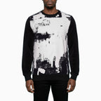 Men's Barker Graphic Print Fleece Crew Neck Sweatshirt