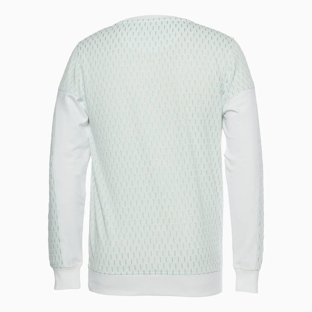 Sudadera de cuello redondo de punto jacquard Oscar para hombre