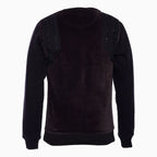 Sudadera para Hombre con Cuello Redondo de Forro Polar Pete y Tachuelas