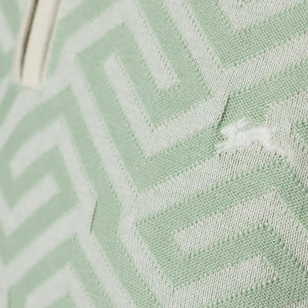 Polo de punto jacquard Tboy para hombre