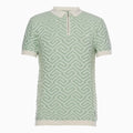 Polo de punto jacquard Tboy para hombre