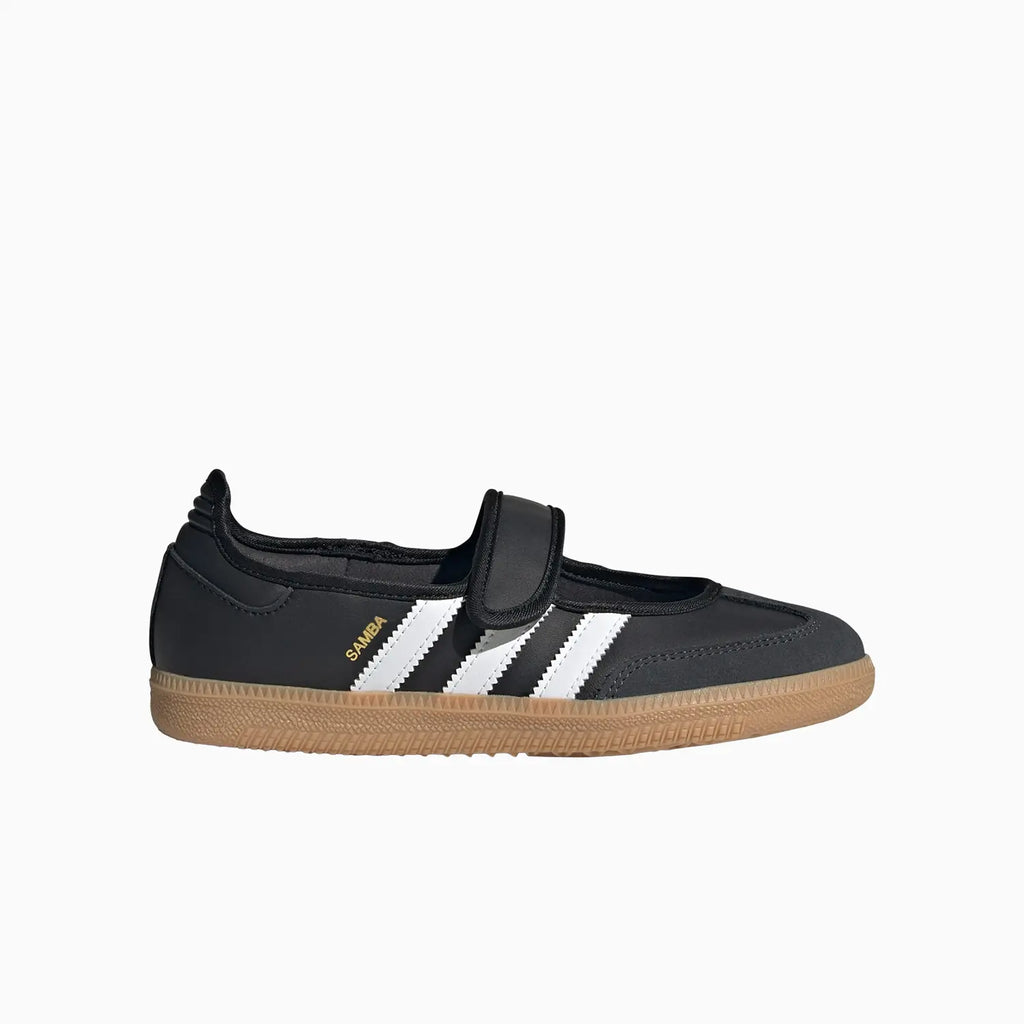 Adidas Samba Jane Originals Enfant « Noir Blanc Gomme »