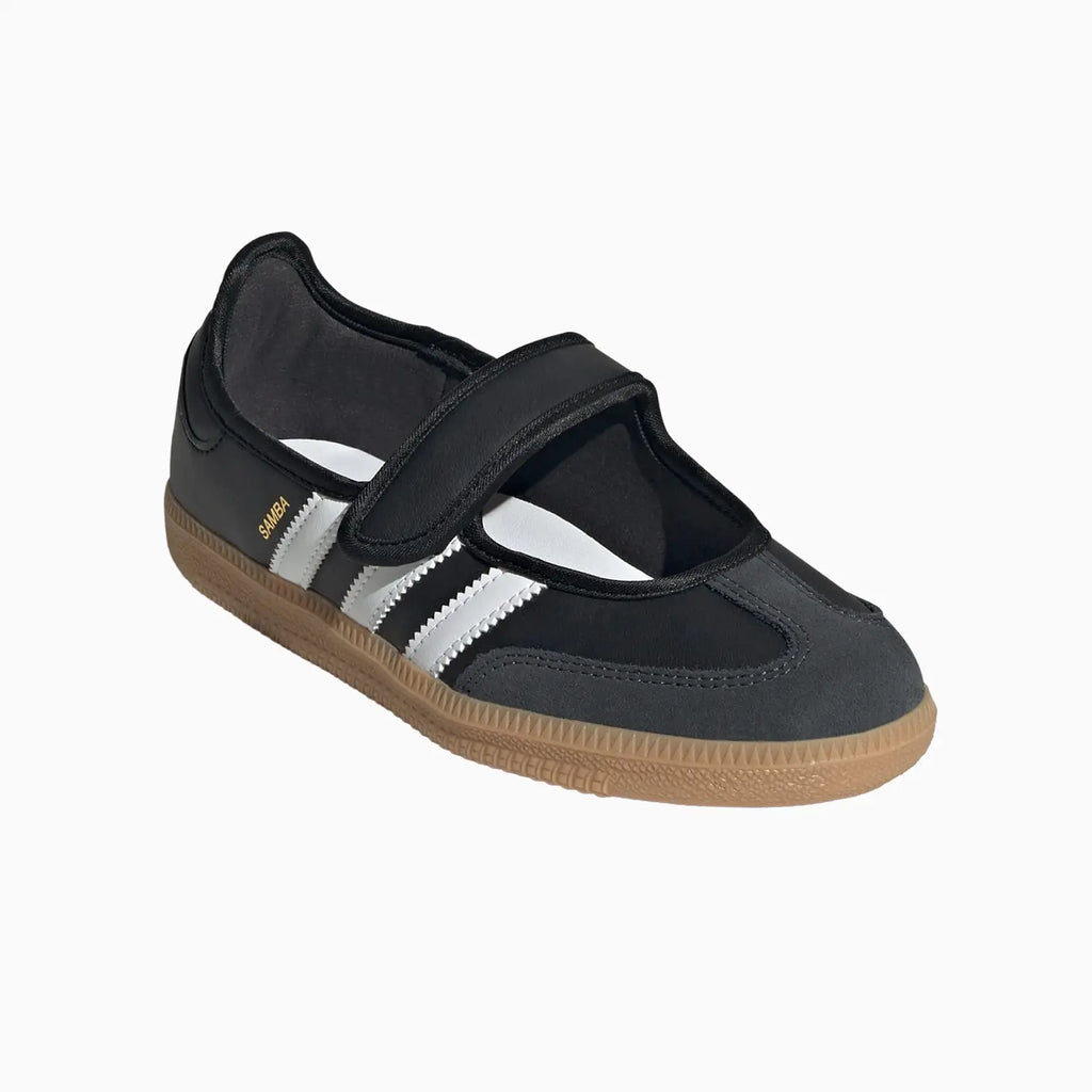 Adidas Samba Jane Originals Enfant « Noir Blanc Gomme »