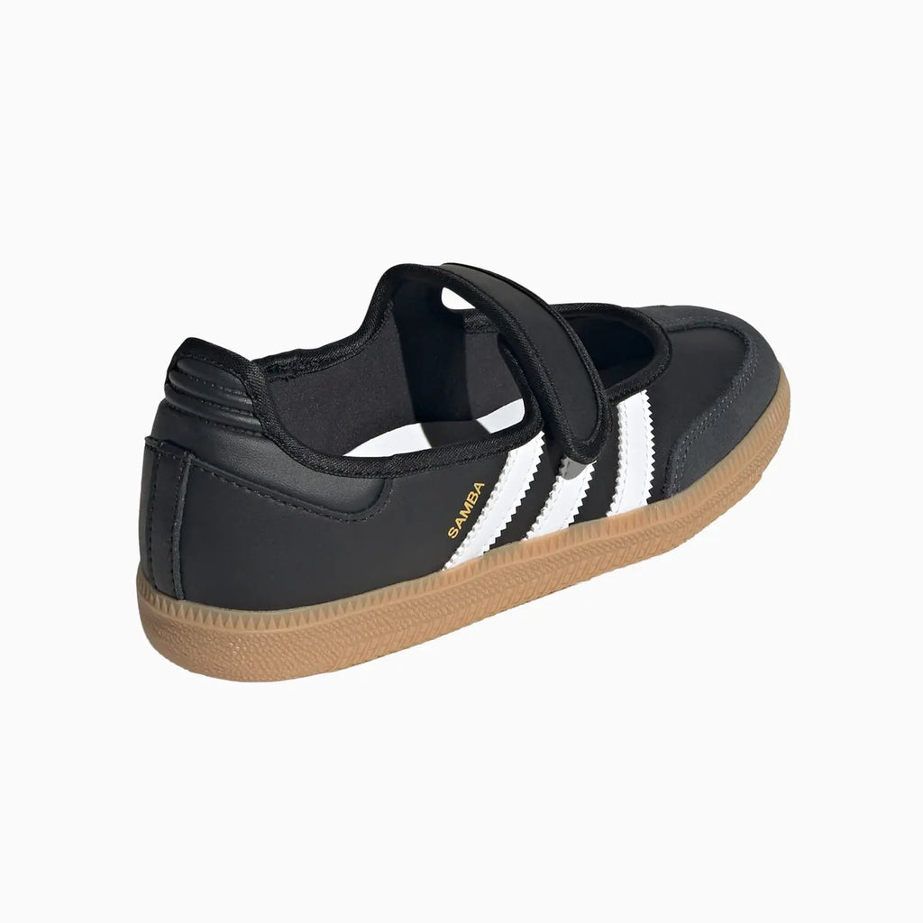 Adidas Samba Jane Originals Enfant « Noir Blanc Gomme »