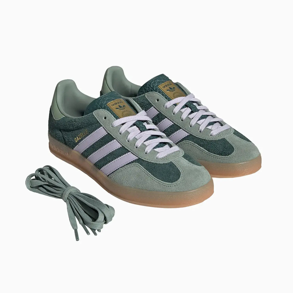 Gazelle Indoor Originals pour Homme « Mineral Green Silver Dawn »