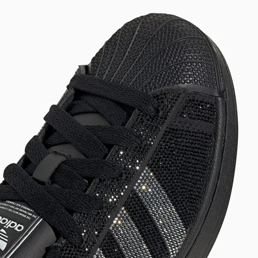 Superstar II de mujer 'Rhinestone Black Silver'