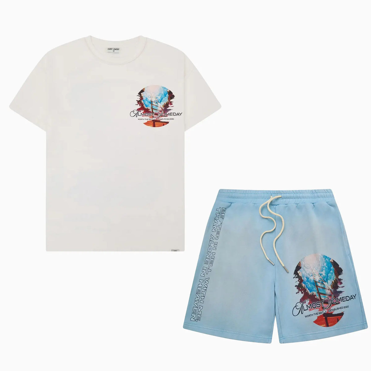 Men's Crossroads T-Shirt and Shorts Outfit