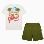 Men's Paradise Estate T-Shirt and Shorts Outfit
