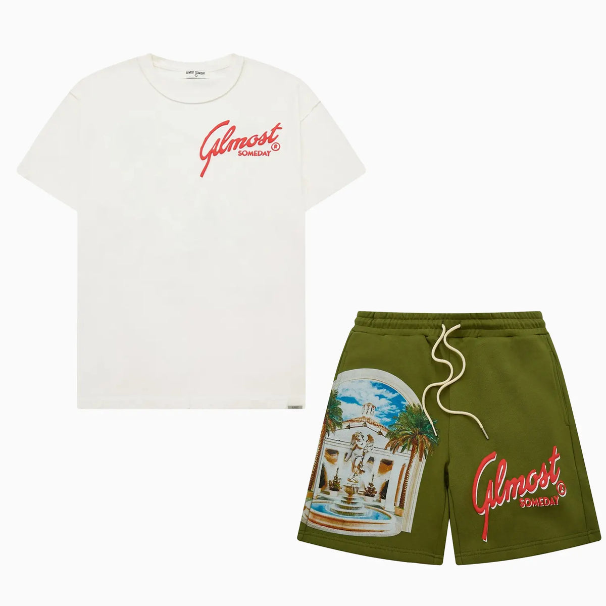 Men's Paradise Estate T-Shirt and Shorts Outfit