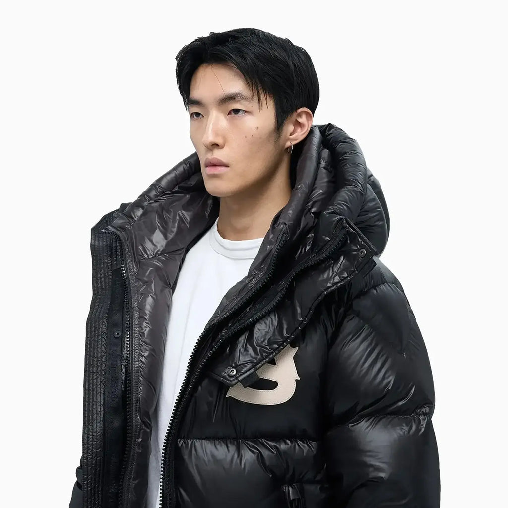 Chaqueta de plumas con doble capucha Kudu para hombre