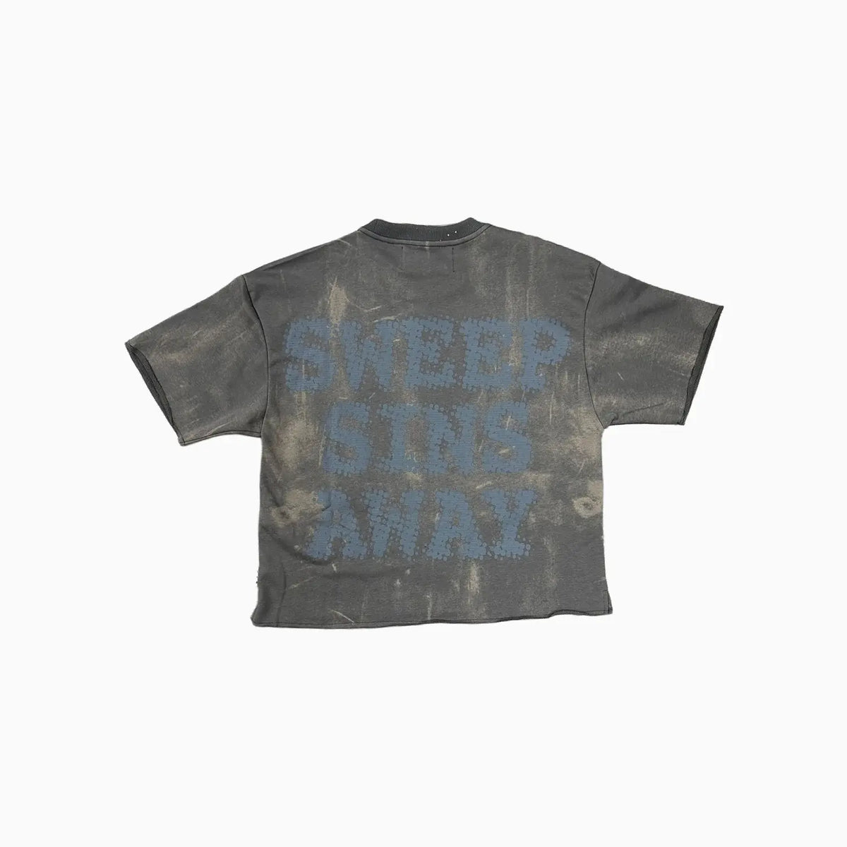 Men's Blow F Terry Cropped T-Shirt