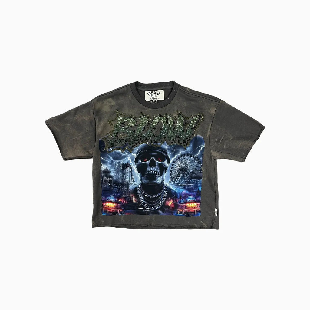 T-shirt court en tissu éponge Blow F pour homme
