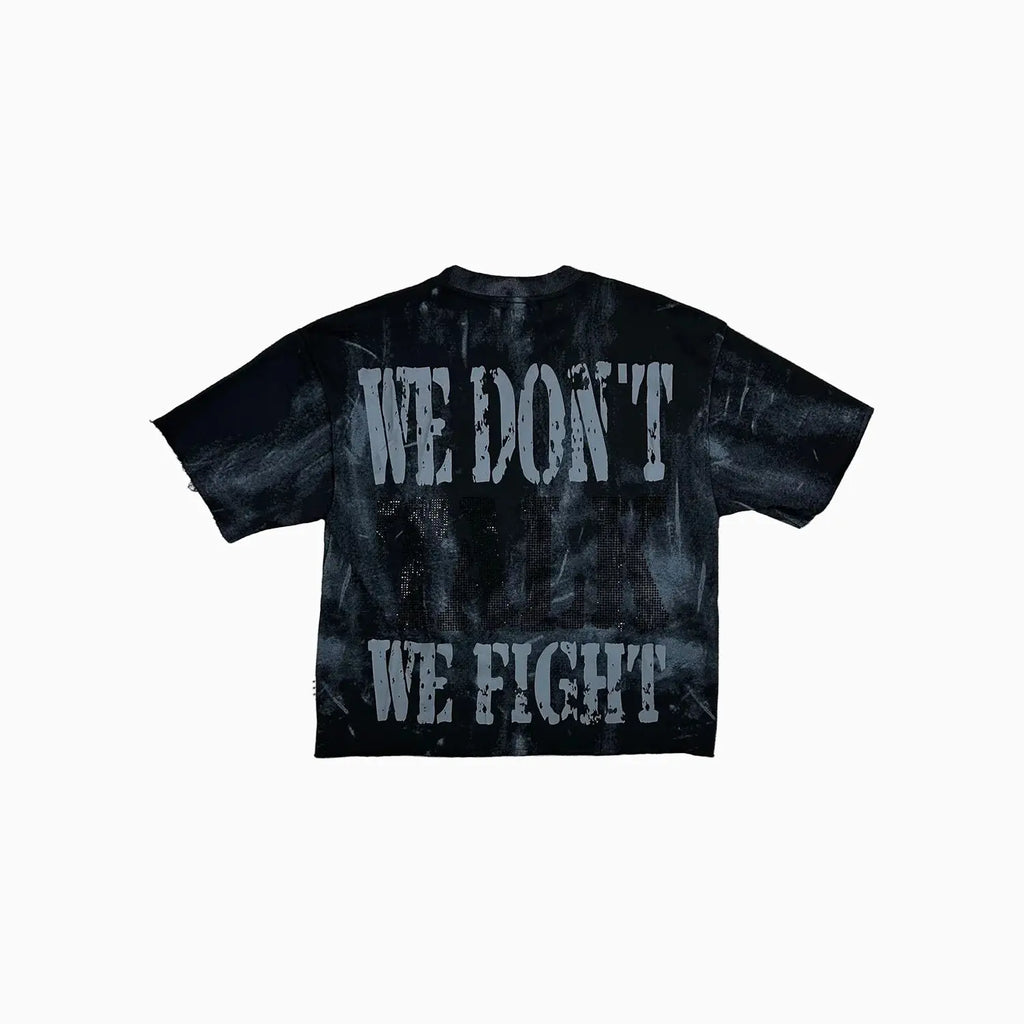 Men's Fight Club F Terry Cropped T-Shirt
