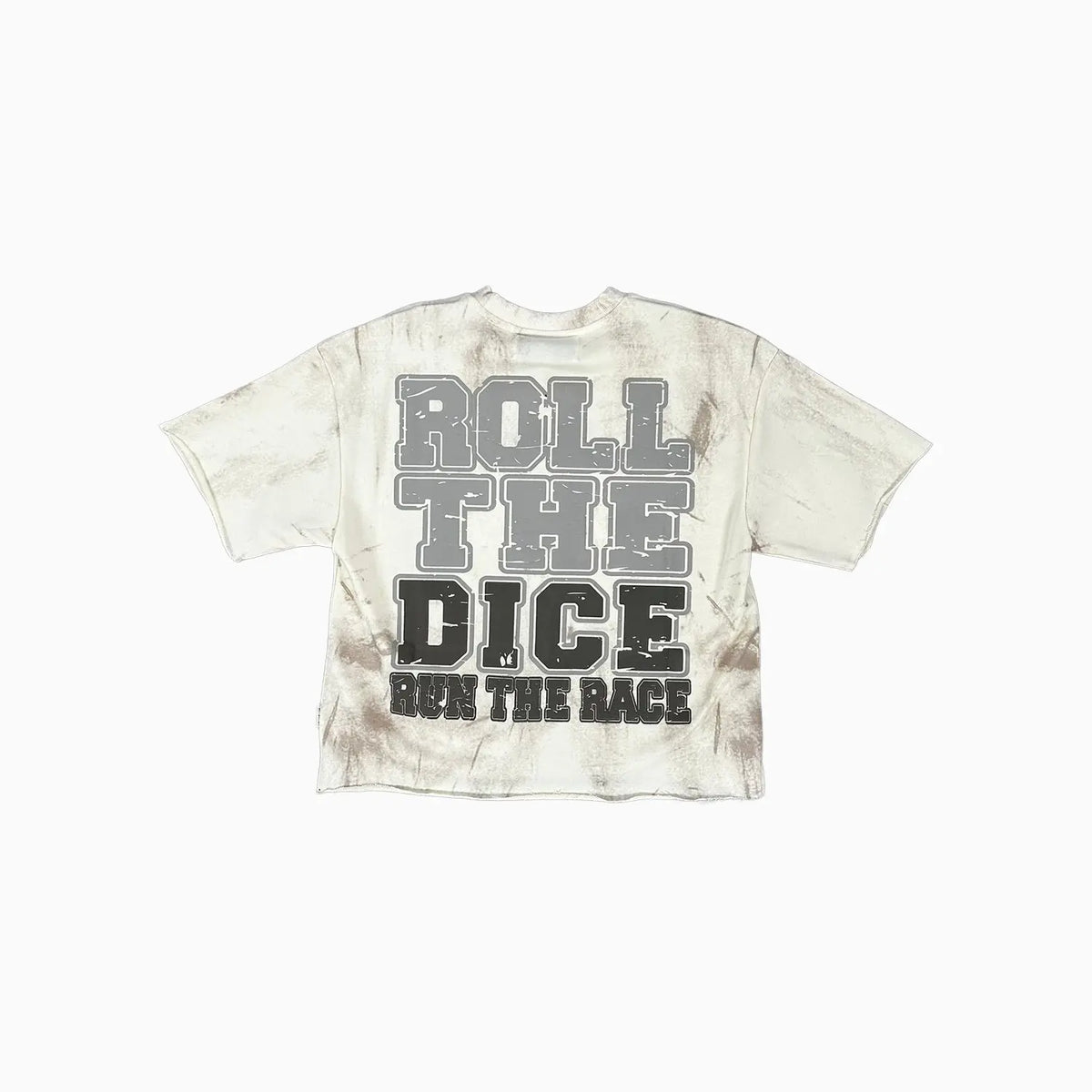 Men's Hell Run F Terry Cropped T-Shirt
