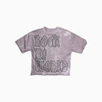 T-shirt court en tissu éponge « Rock My World » pour homme