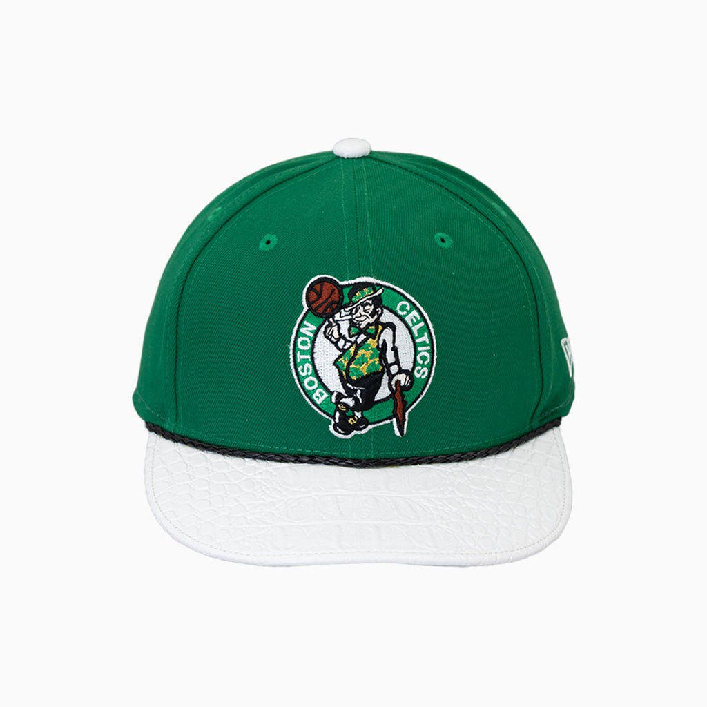 Gorra Breyer's Buck 50 Boston Celtics con visera de cuero