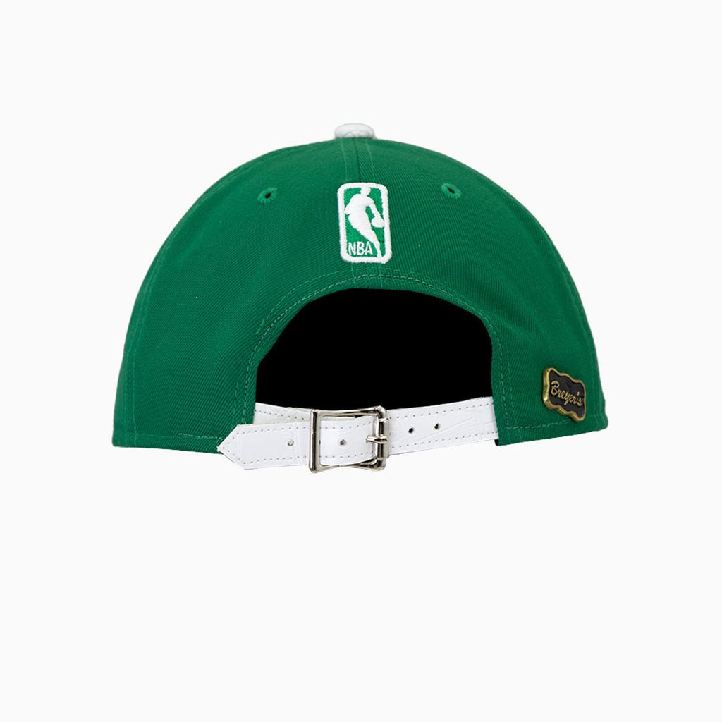 Gorra Breyer's Buck 50 Boston Celtics con visera de cuero