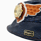 Breyer's Buck 50 Bucket Reloj de cuero Sombrero