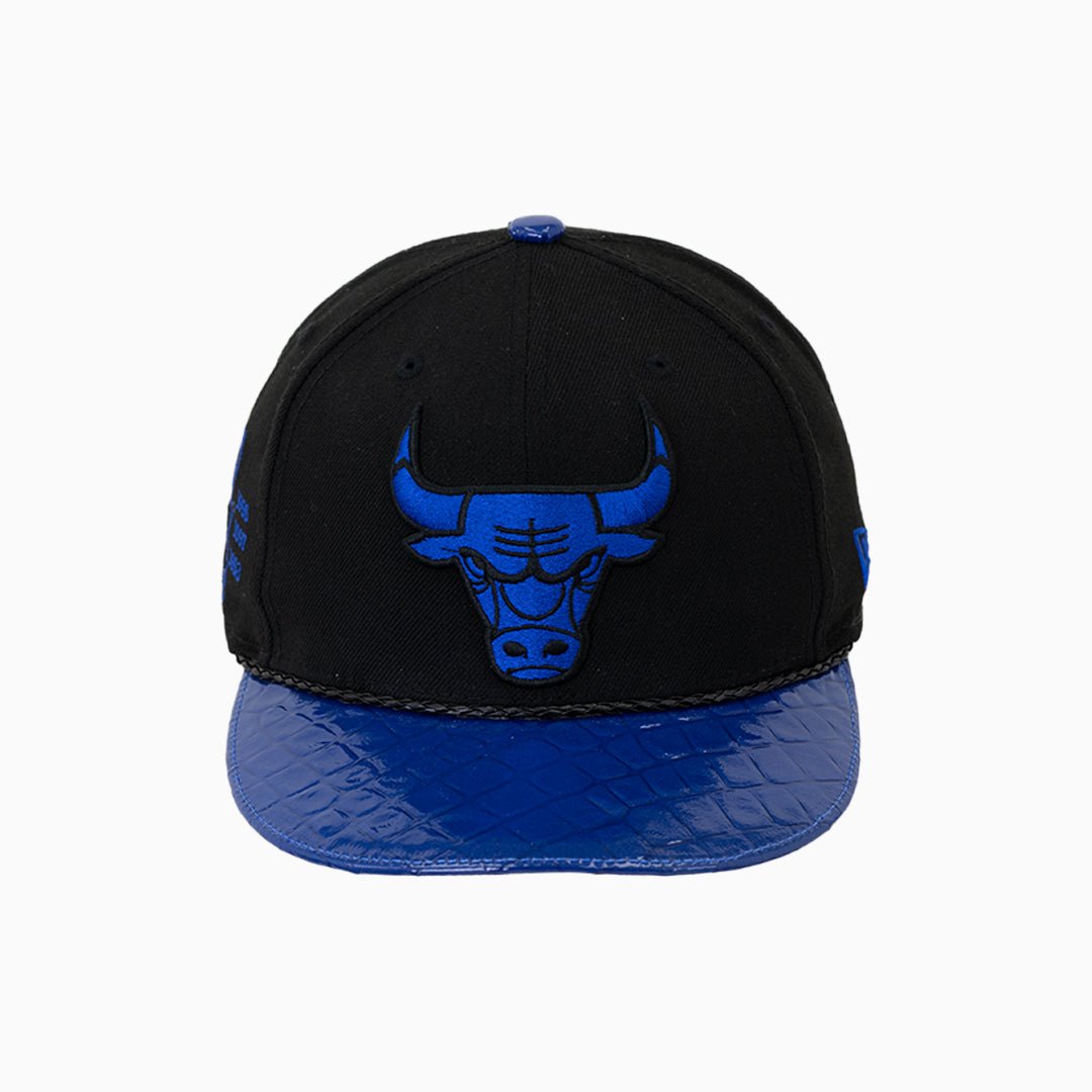 Breyer's Buck 50 Chicago Bulls Hat With Leather Visor