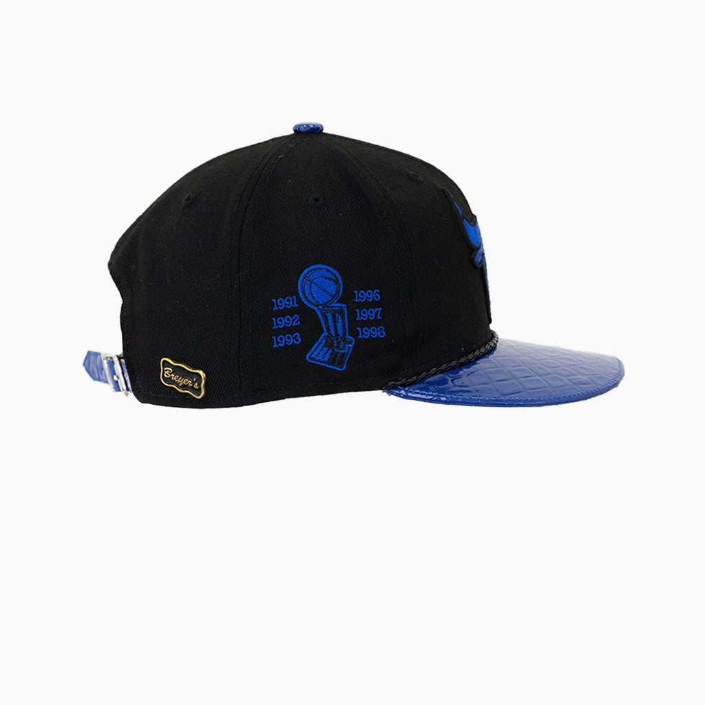 Casquette Chicago Bulls Breyer's Buck 50 avec visière en cuir
