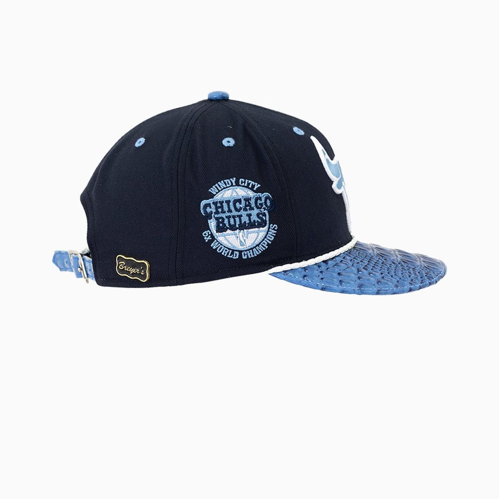 Casquette Chicago Bulls Breyer's Buck 50 avec visière en cuir
