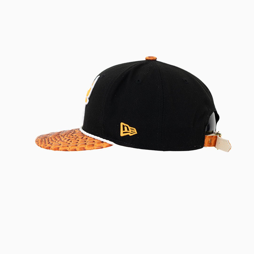 Gorra Breyer's Buck 50 Chicago Bulls con visera de cuero