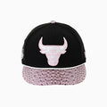 Gorra Breyer's Buck 50 Chicago Bulls con visera de cuero