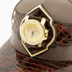 Chapeau de montre en cuir Buck 50 de Breyer