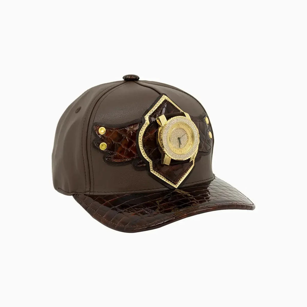 Chapeau de montre en cuir Buck 50 de Breyer