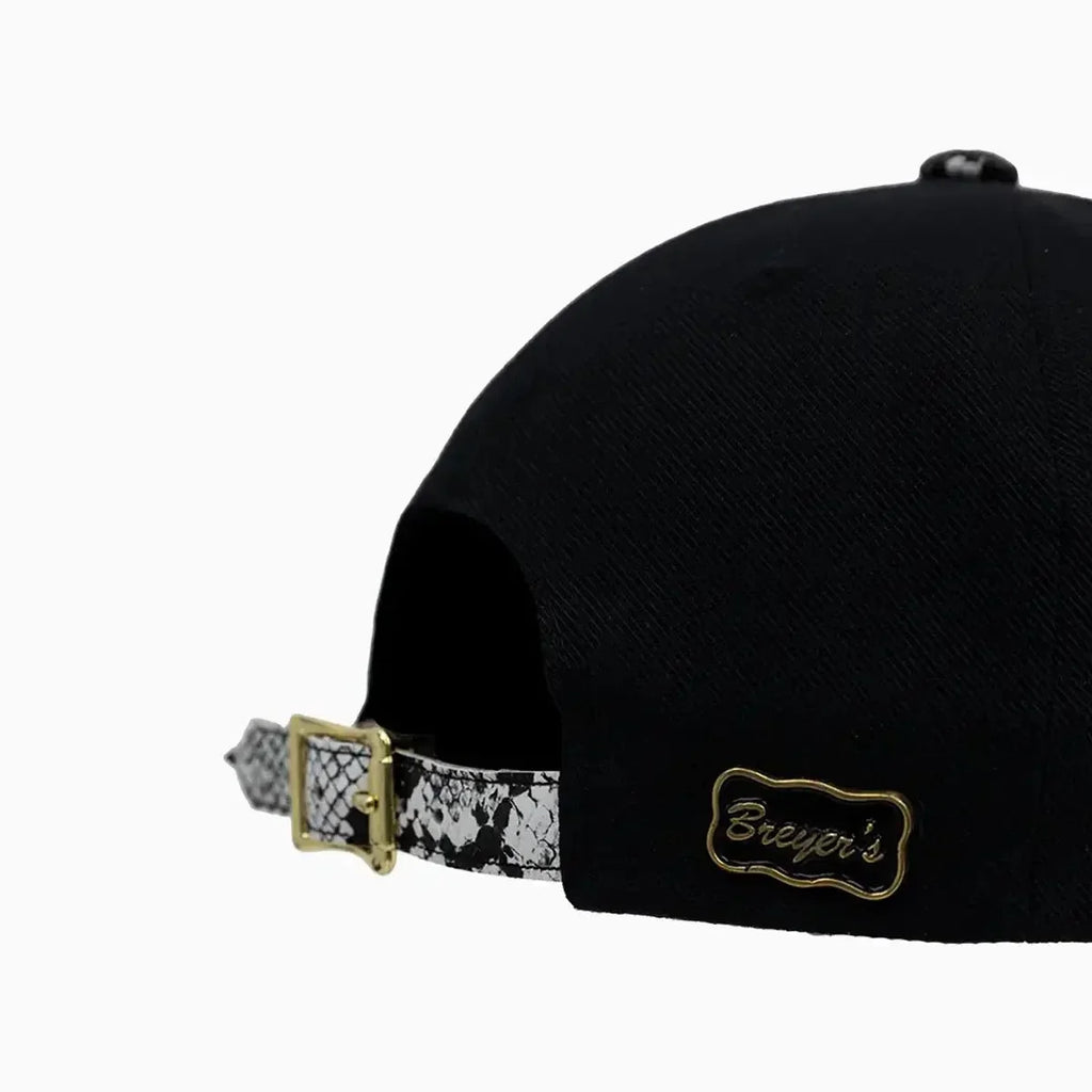 Chapeau en laine Buck 50 OG Breyer avec visière imitation peau de serpent