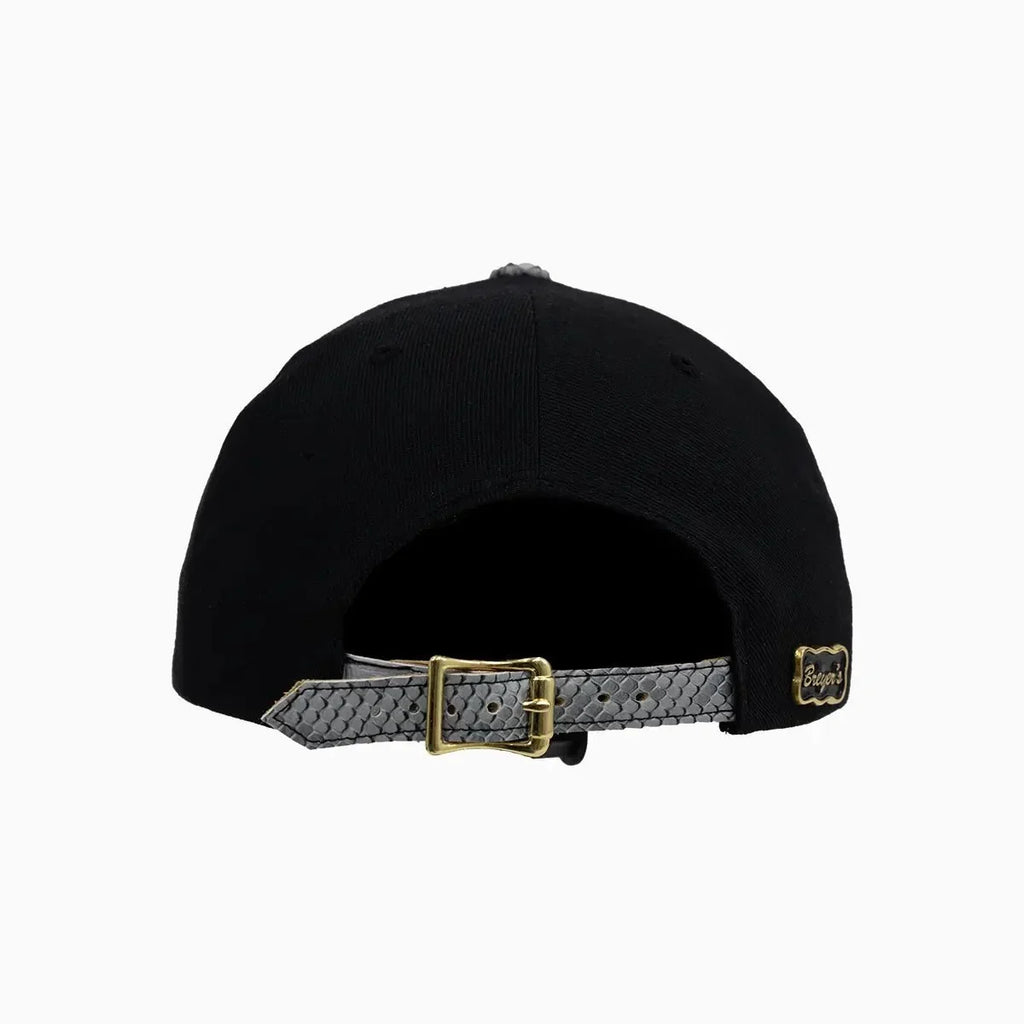 Chapeau en laine Buck 50 OG Breyer avec visière imitation peau de serpent