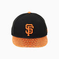 Casquette MLB des Giants de San Francisco Breyer's Buck 50 avec visière en cuir