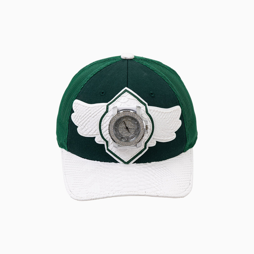 Casquette de routier en laine Buck 50 Breyer avec visière en cuir