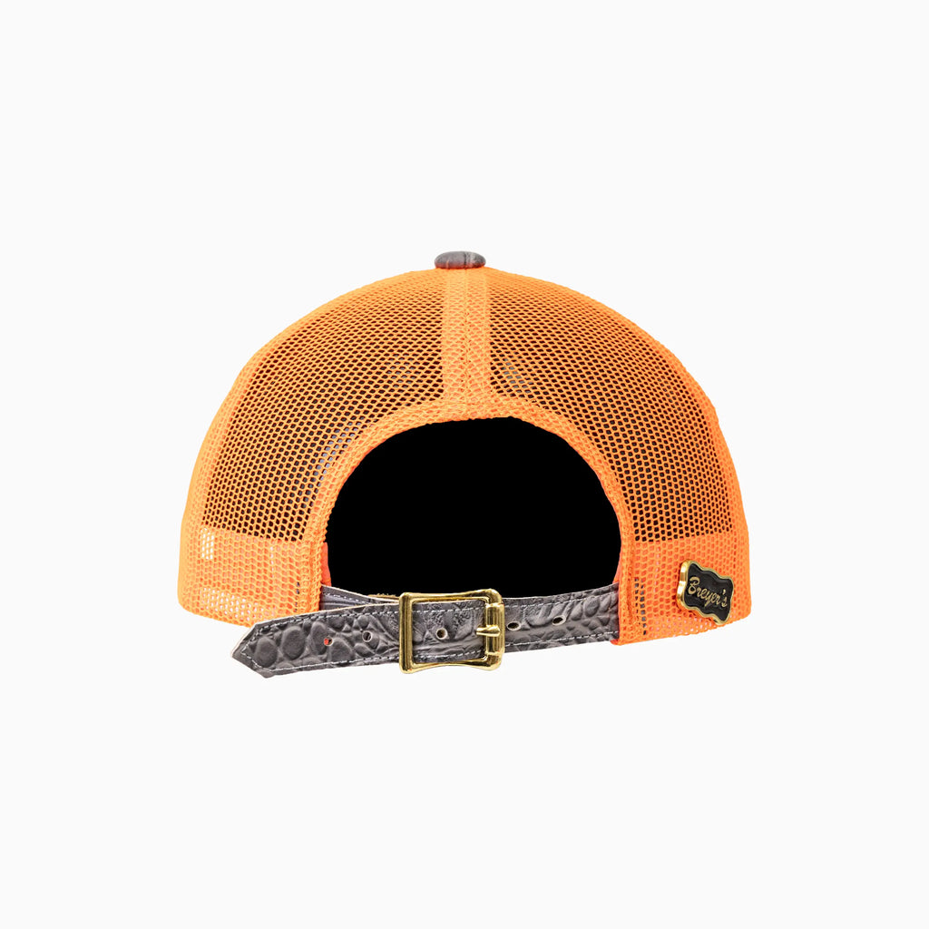 Casquette de routier en laine Buck 50 Breyer avec visière en cuir