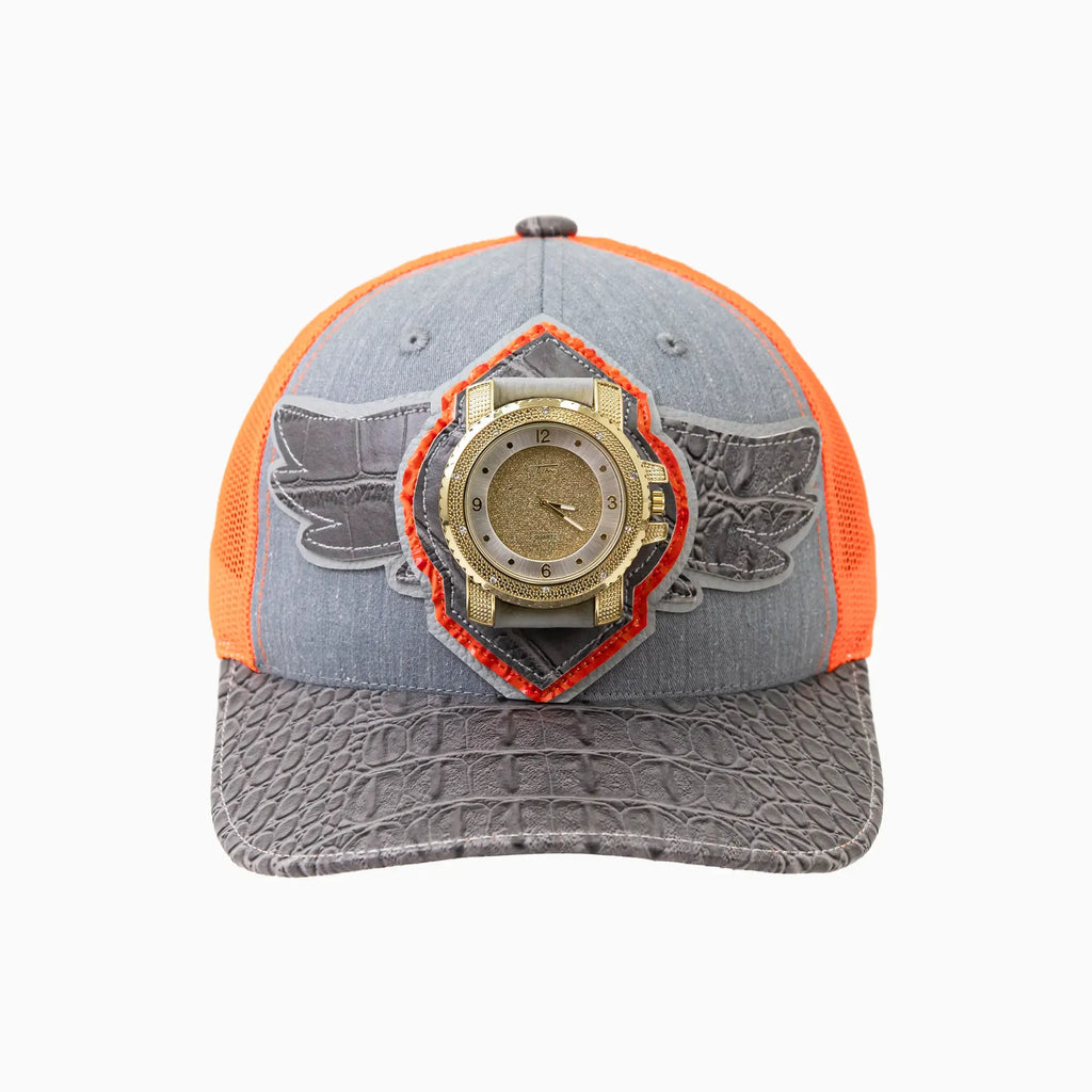 Casquette de routier en laine Buck 50 Breyer avec visière en cuir