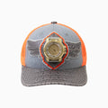 Casquette de routier en laine Buck 50 Breyer avec visière en cuir