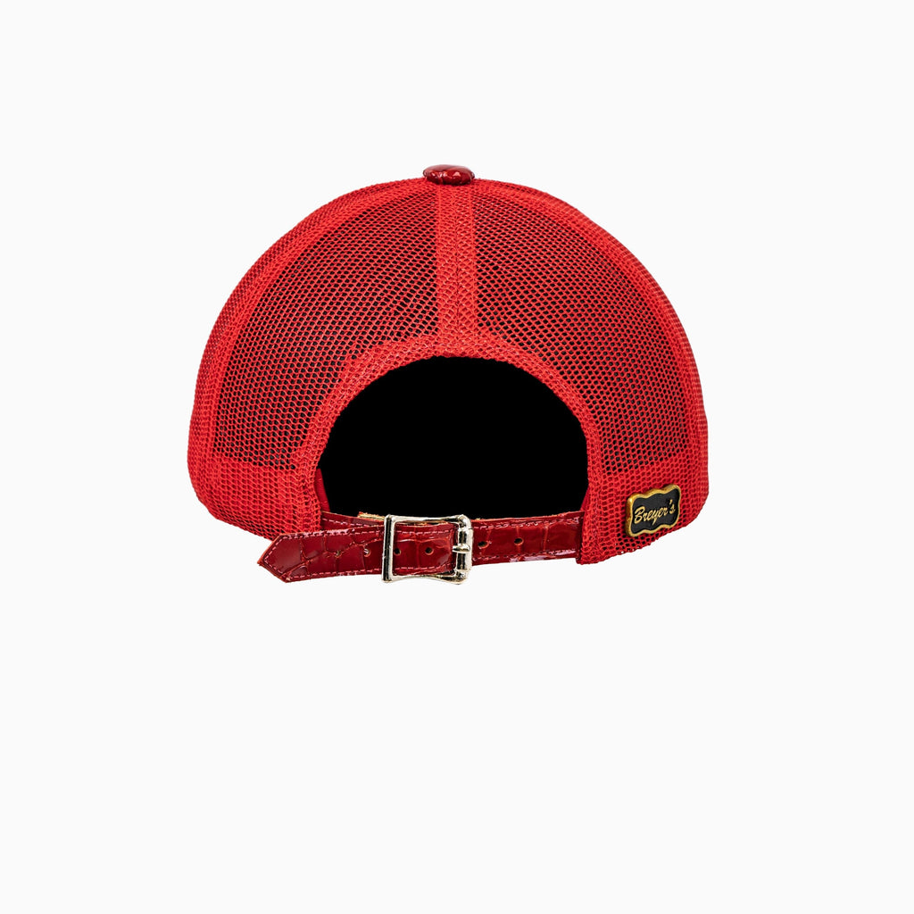 Casquette de routier en laine Buck 50 Breyer avec visière en cuir