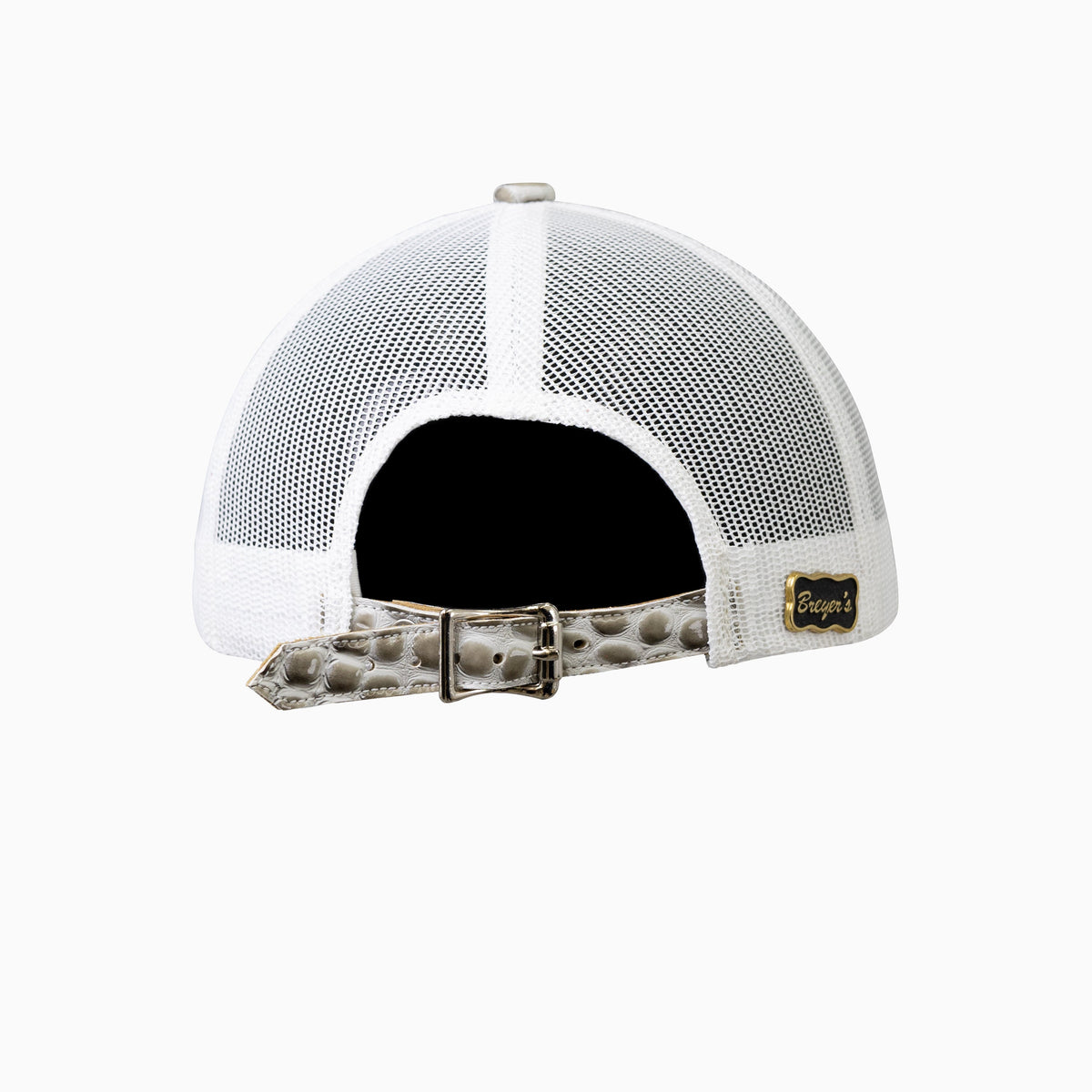 Breyer's Buck 50 Wool Trucker Hat With Leather Visor