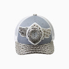Casquette de routier en laine Buck 50 Breyer avec visière en cuir
