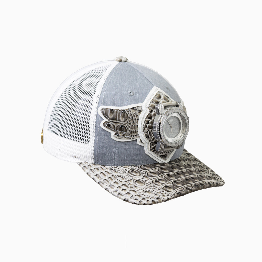 Casquette de routier en laine Buck 50 Breyer avec visière en cuir