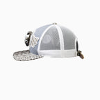 Casquette de routier en laine Buck 50 Breyer avec visière en cuir