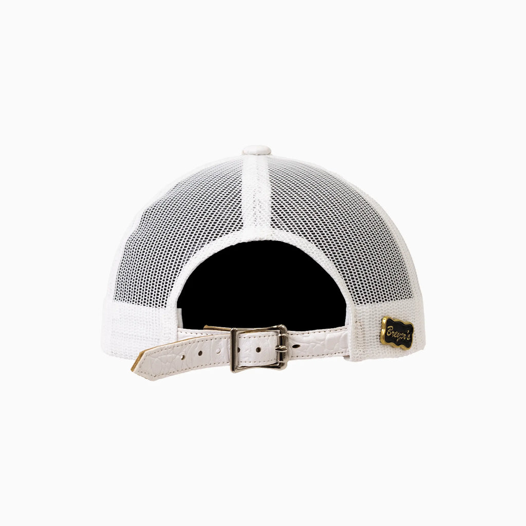 Casquette de routier en laine Buck 50 Breyer avec visière en cuir